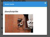 Simple Responsive Modal Popup Plugin For jQuery - ModalBox
