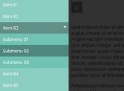 Responsive Multilevel Dropdown Menu with jQuery and CSS3