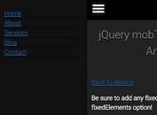 Responsive Revealing Navigation Menu Plugin For jQuery - mobTabMenu