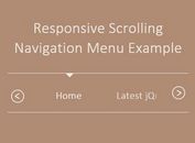Responsive Scrolling Navigation Menu With jQuery and jQuery UI