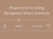 Responsive Scrolling Navigation Menu With jQuery and jQuery UI