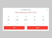 Responsive User-friendly Datetime Picker For jQuery - DateTimePicker