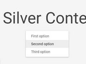 Basic Right Click Menu Plugin For jQuery - Silver Context Menu