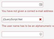<b>Robust Modular HTML5 Form Validation Plugin - Form Validator</b>