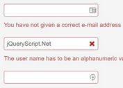 <b>Robust Modular HTML5 Form Validation Plugin - Form Validator</b>