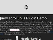 Easy Scroll-Up To Refresh Plugin For jQuery - scrollup.js