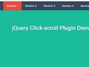 Minimal Scrollspy And Smooth Scroll Plugin - jQuery Click-scroll