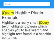 Search Keyword Highlighting Plugin With jQuery - Highlite