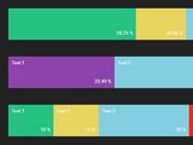 Dynamic Segmented Bar Chart In jQuery - segbar.js