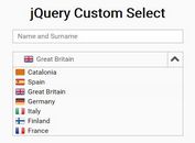 Custom Dropdown Select With Option Icons - customSelect