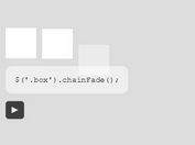 jQuery Plugin For Sequential Entrance Animations - chain-fade