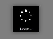 Simple Ajax Loading Spinner Widget with jQuery - dpLoading
