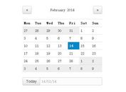 Simple Animated jQuery Calendar Plugin with Bootstrap - SuperCal