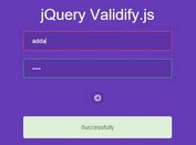 Simple Automatic Form Validation Plugin with jQuery - Validify.js