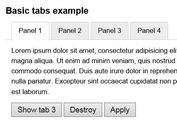 Simple and Clean jQuery Plugin For Tab Based Inferface - Matt Tabs