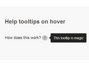 Simple and Clean jQuery Tooltip Plugin - tips.js