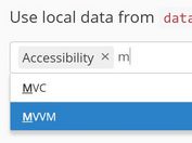 <b>Simple Flexible jQuery Autocomplete Plugin - Flexdatalist</b>