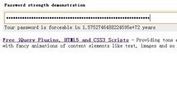 Simple Password Strength Notification Plugin