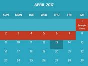 Simple Responsive Event Calendar Plugin For jQuery - jquery-calendar.js