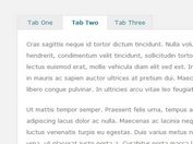 Simple Responsive jQuery Tabs Plugin With Fade Effects