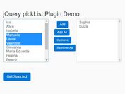 Simple Side-by-side Combo Box Plugin With jQuery - pickList