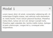 Simple Sliding Modal Window Plugin with jQuery - cosyModal