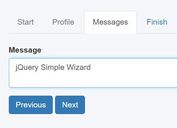 Simple Step-by-step Form Wizard with jQuery - Simple Wizard