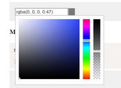 Simple jQuery Based Color and Gradient Picker - asColorPicker