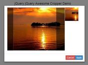 Simple jQuery Client Side Image Cropping Plugin - Awesome Cropper