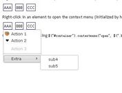 Simple jQuery & jQuery UI Right-Click Context Menu Plugin