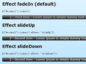 Simple jQuery Vertical Ticker Plugin - Ticker