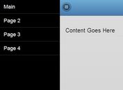 Simple jQuery and jQuery Mobile Based Slide Menu Plugin
