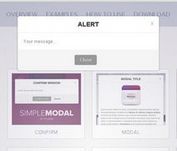 SimpleModal - Beautiful Popup Window Plugin