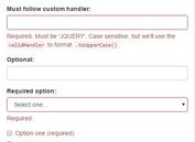 Simplest jQuery Form Validator For Bootstrap - Validate Bootstrap