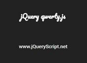 Simulate Typing And Deleting Text With jQuery - qwerty.js