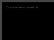 Simulate Typing Out Text Strings - jQuery HumanTyping