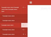 <b>Sleek Off-canvas Push Menu JavaScript Plugin - FlyPanels</b>