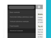 Slick and App-Like Sliding Menu Plugin With jQuery - Mmenu