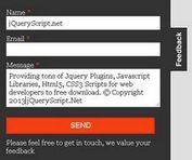 Slide Out Contact Form Plugin with jQuery - Contactable