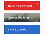 Elegant Sliding Notification Plugin - jQuery myAlert.js