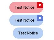 Small jQuery Notification Popup Plugin - Notice