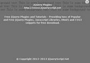 Smooth Animated Popup Message Box Plugin - wHumanMsg
