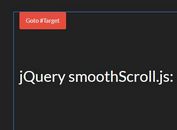 Smooth Scroll To Anchor Plugin With jQuery - smoothScroll.js