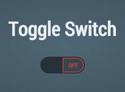 Smooth Single Element Toggle Switch with jQuery and CSS3