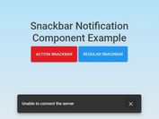 Snackbar Notification Component For jQuery - js-snackbar