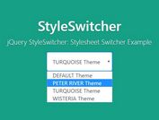 Theme/Stylesheet Switcher With jQuery And Local Storage - styleSwitcher