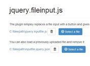 Styling Your File Input with jQuery Inputfile Plugin and Bootstrap