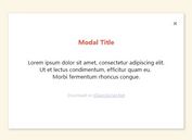 Stylish Animated Modal Window with jQuery and CSS3