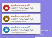 Stylish Animated Notification Plugin with jQuery and CSS3 - AmaranJS