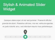 Stylish & Animated Slider Widget with jQuery and jQuery UI